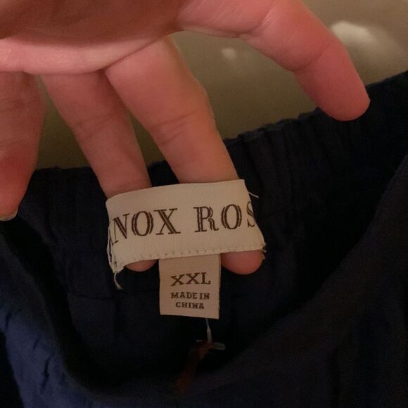 Knox rose blue maxi dress size XXL NWT - Picture 3 of 5